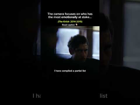 In The Knick, director Steven Soderbergh used unconventional camera approaches #TheKnick #CliveOwen