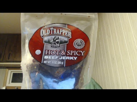 Old Trapper Hot & Spicy Beef Jerky