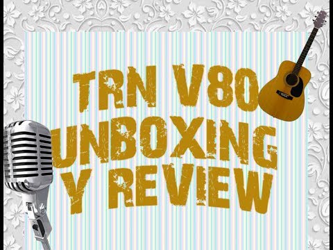 TRN V80 UNBOXING Y REVIEW