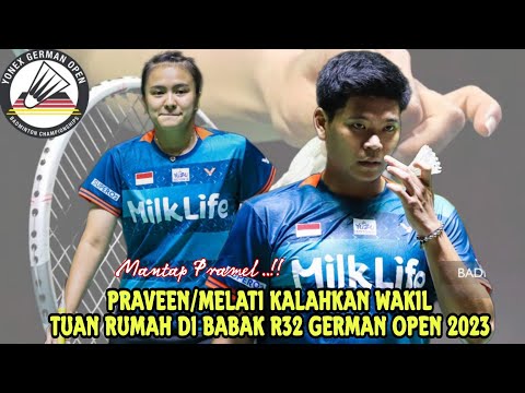 Praveen Jordan/Melati Daeva Oktavianti vs Bjarne Geis/Emma Moszczynski (GER) at German Open 2023