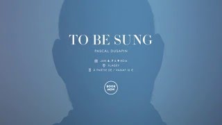 TO BE SUNG - Trailer