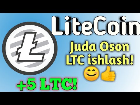 BIRGALIKDA LITECOIN ISHLAYMIZ ๐๐