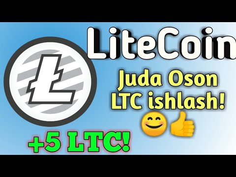 BIRGALIKDA LITECOIN ISHLAYMIZ 😊👍