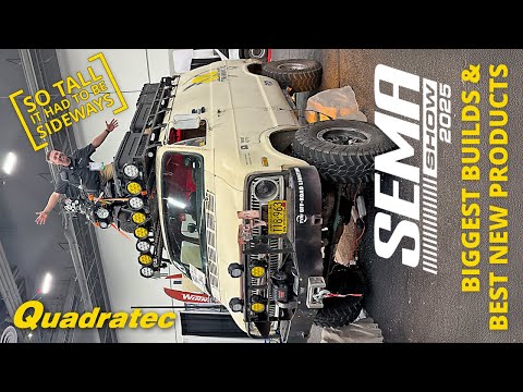 Top New Jeep Products from the 2025 SEMA Show Mega Recap!