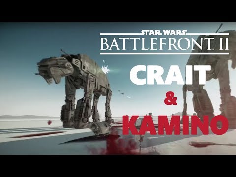 STAR WARS BATTLEFRONT 2 Crait and Kamino