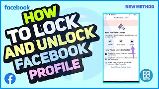 How to Lock and Unlock Your Facebook Profile | 2023 Tutorial