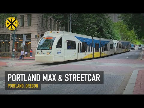 Trimet MAX Light Rail and Portland Streetcars