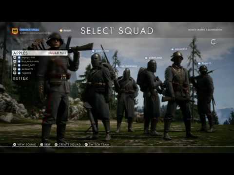 BF1 Really Quick Start