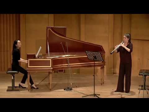 C.P.E Bach : Sonate in g moll for oboe and harpsichord | Natalia Auli, oboe • Ilhae Kim, cembalo