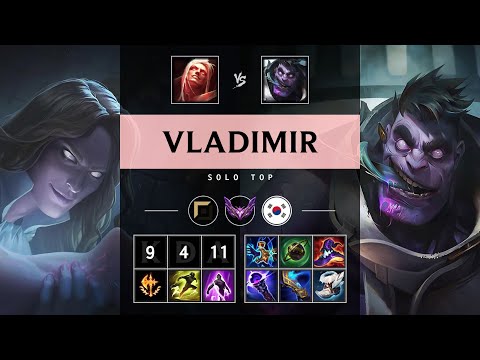 Vladimir Top vs Dr. Mundo - KR Master Patch 25.20