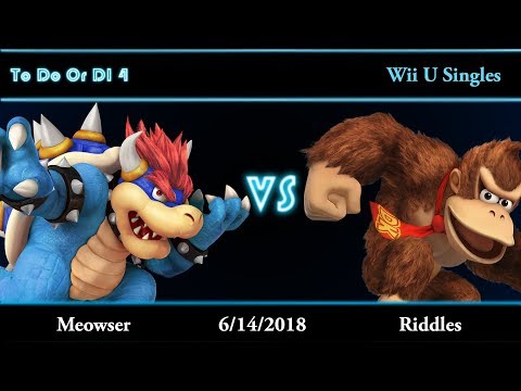 TDODI 4 - Meowser (Bowser) vs Riddles (Donkey Kong)