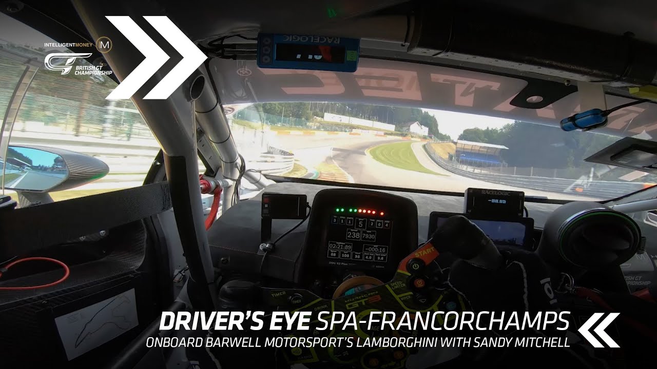 DRIVER'S EYE | Spa-Francorchamps with Sandy Mitchell