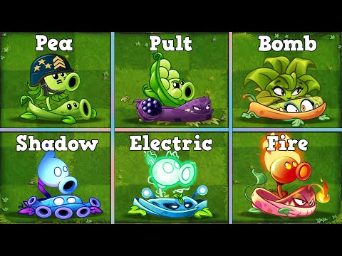 Random 6 Best Plants & Vine & Mint Battlez - Who Will Win? - PvZ 2 Team Plant vs Team Plant