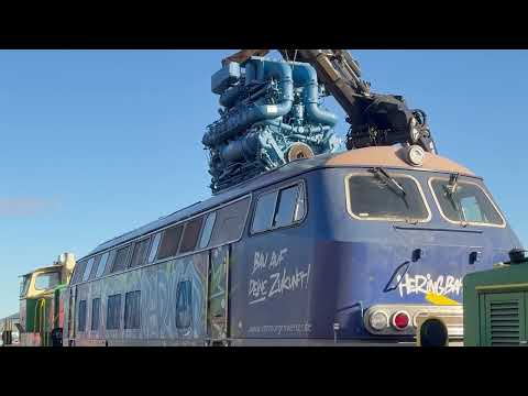 🔧🚂 Lok „Hartmut“ (BR 218) – Der große Motortausch | Zurück auf die Schiene!