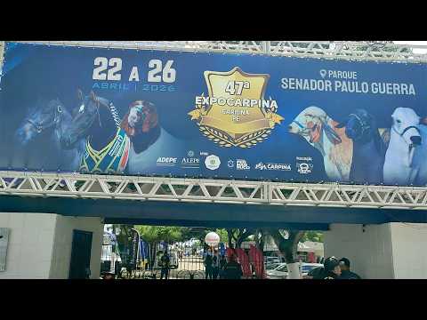 EXPOSIÇÃO DE CARPINA-PE 26.04.26 #cavalo #viral #feira #animais #agro