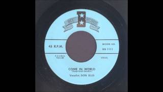 Don Ellis - Come In World - Rockabilly 45