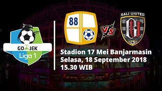 Live Streaming TV One Liga 1 Indonesia, Barito Putera Vs Bali United Pukul 15.30 WIB