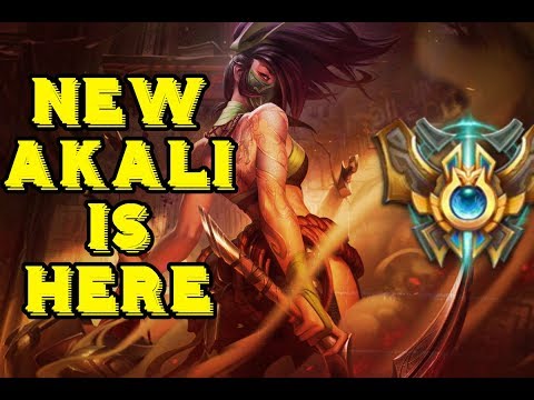REWORKED AKALI PLAYS | ONE FOR ALL AKALI VS LEE SIN -  Leaue of Legends
