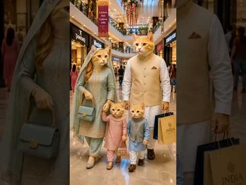 Meri Makeup Wali Aayi Nahi 😭💋 | Royal Catwalk Fails 😹 | Cute Cat Story #shorts