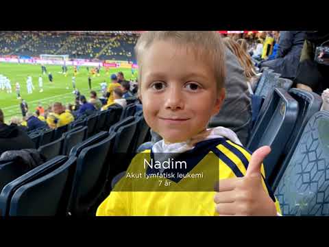 Cancerdrabbade Nadim älskar att spela fotboll - Barncancergalan 2021