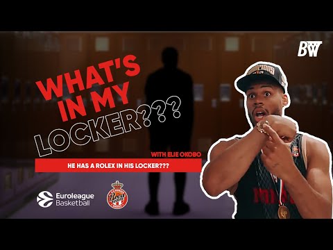 He has a Rolex in his locker??? | What's in my locker? | ft. Élie Okobo - EP. 2