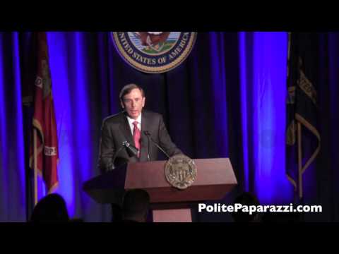 David Petraeus Addressing Scandal March26, 2013