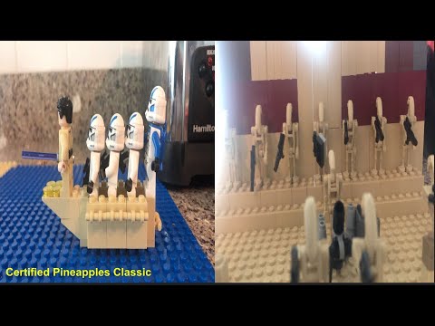 Clone Beach Invasion (Stop Motion)