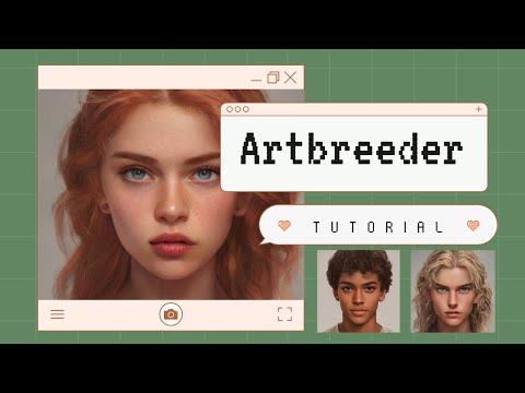 How to Turn Characters into Realistic Portraits (Artbreeder Tutorial)