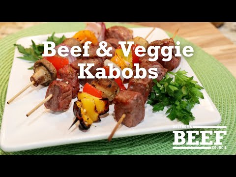 Beef & Veggie Kabobs