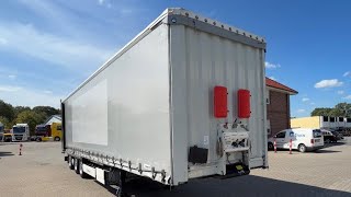 Krone SD, Mega,Lift, Staplerhalterung, Lenkachse tarpaulin semi-trailer | Image 4 - Autoline