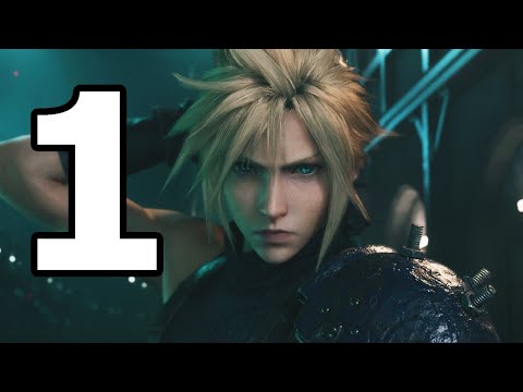 Final Fantasy 7 Remake Walkthrough Part 1 - Full Demo No Commentary (PS4)