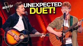 Danny Jones Grabbed His Guitar And Joined This Kid On Stage | The Voice