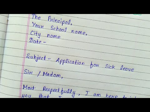 YouTube video about Crafting an Effective Sick Leave Letter Plan