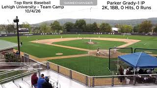 Lehigh Team Camp  10-3-26