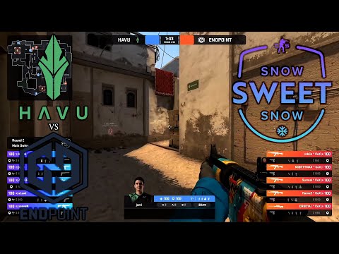 HAVU vs ENDPOINT - Kartta 1 Mirage - Snow Sweet Snow 2 - Highlights - CSGO