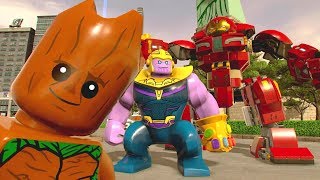 All Avengers: Infinity War Movie DLC Characters + Free Roam - LEGO Marvel Super Heroes 2