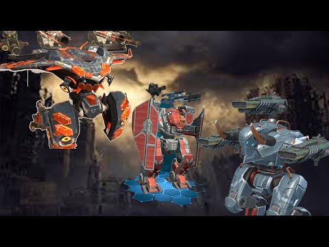 War Robots Minos vs Arthur vs Ao Ming