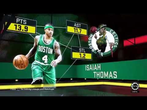 NBA2K16 Mavericks vs. Celtics 11.18.15 Full game PS4