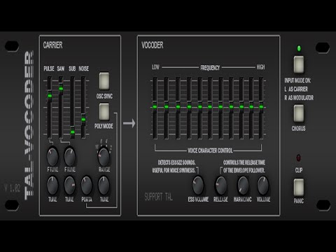Free VST Effect - TAL Vocoder 2