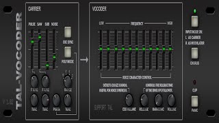 Video thumbnail for Free VST Effect - TAL Vocoder 2 by FreeVstOasis