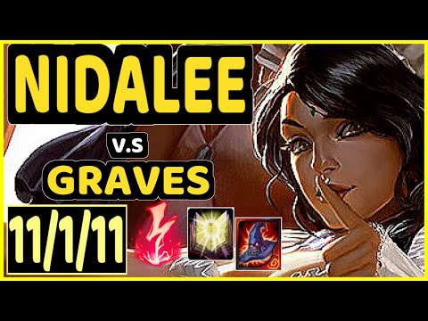 AHAHACIK (NIDALEE) vs GRAVES - 11/1/11 KDA JUNGLE CHALLENGER GAMEPLAY - EUW