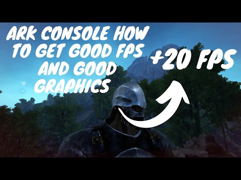 Ark | How To Get Better FPS And Good Graphics On Console