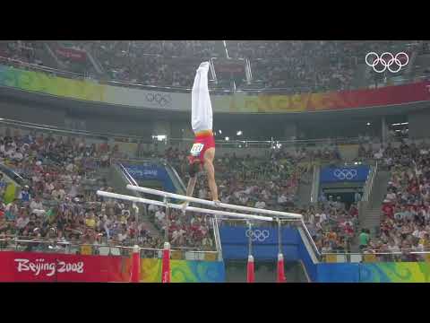 Participación de Manuel Carballo en barras paralelas - Juegos Olimpicos de Pekin 2008
