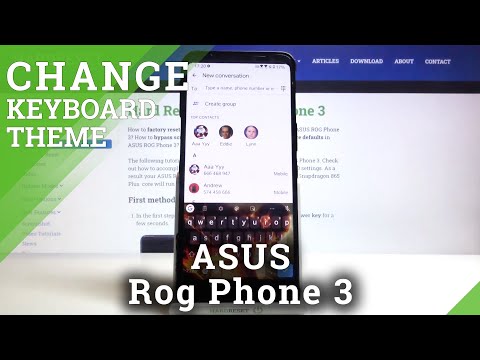 ASUS ROG Phone 3 - Customize Keyboard Theme