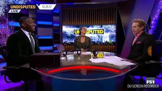 Shannon Sharpe got that special celebratory yak on deck to celebrate the Cowboys loss