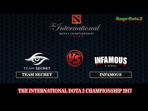 Team Secret Vs Infamous BO2 ( Game 1) | DOTA 2 The International 7 (TI7) 2017