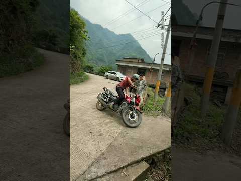 The boy rode his bike in the mountains – what happened next