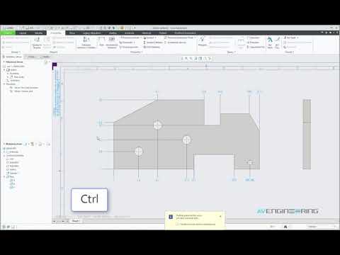 Pořadnicové kóty v Creo 6