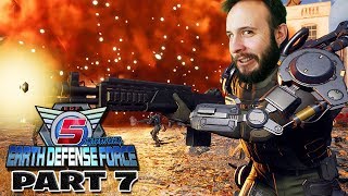 Earth Defense Force 5 Part 7 - Funhaus Gameplay