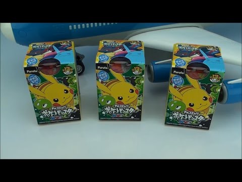 Smashing Pokemon Surprise Eggs ポケモン驚きの卵 Furuta Choco egg Toy Fun Playing